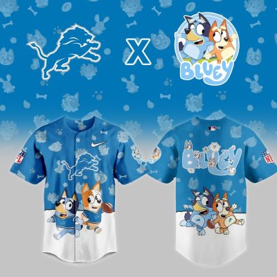 Exclusive Bluey X Lions Jersey – Fun & Sporty Design For Kids & Fans