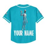 Customizable Blue Baseball Jersey For Kids/Youth/Adults - Add Name & Number!