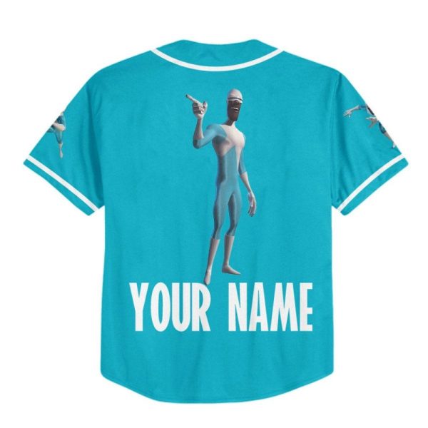 Customizable Blue Baseball Jersey For Kids/Youth/Adults - Add Name & Number!