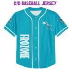 Customizable Blue Baseball Jersey For Kids/Youth/Adults - Add Name & Number!