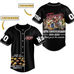 Custom Fargo 10Th Anniversary Baseball Jersey - Personalize Name & Number, Limited Edition