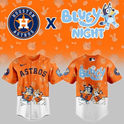 Limited Edition Astros X Bluey Jersey - Perfect For Fans & Collectors!