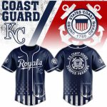 Us Coast Guard Royals Jersey - Navy Blue Baseball Shirt With Anchor Design
