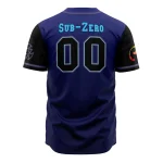 Lin Kuei Blue Baseball Jersey - Stylish & Comfortable Sportswear For Fans
