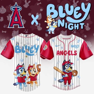 Bluey Angels Baseball Jersey - Limited Edition Kids' Sports Apparel