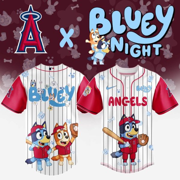Bluey Angels Baseball Jersey - Limited Edition Kids' Sports Apparel