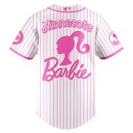 Limited Edition Barbie Night Game Jersey - Minnesota Twins Pink Stripes - Official Merchandise
