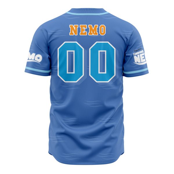 Finding Nemo Tank Gang Baseball Jersey - Fun & Stylish Blue Shirt For Fans