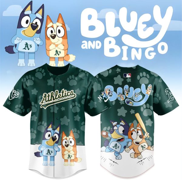 Bluey & Bingo Athletics Jersey - Fun Cartoon Sports Shirt For Kids & Fans