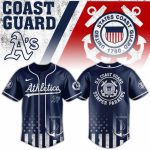 U.S. Coast Guard Athletics Jersey - Stylish Navy Blue Design, Perfect For Fans & Collectors