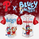 Limited Edition Phillies X Bluey Night Baseball Jersey – Kids' Favorite Team Apparel