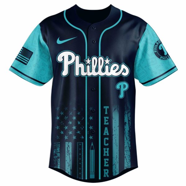Teacher Appreciation Jersey – Phillies Themed Gift For Educators