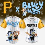 Bluey X Pirates Baseball Jersey - Official Licensed Kids' Sports Shirt