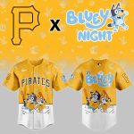 Exclusive Pirates X Bluey Night Jersey - Limited Edition Sportswear For Kids & Fans!