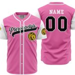 Custom Pink Pterodactyls Baseball Jersey – Personalized Name & Number, Stylish Team Gear