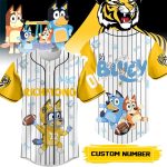 Custom Bluey Baseball Jersey For Kids - Personalize With Name & Number!