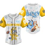 Custom Bluey Baseball Jersey For Kids - Personalize With Name & Number!