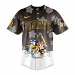 Bluey & Bingo Padres Baseball Jersey - Fun Sports Apparel For Kids & Fans
