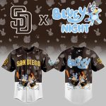 Exclusive San Diego X Bluey Night Baseball Jersey – Limited Edition Fan Gear!