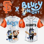 Limited Edition Bluey X Giants Kids' Baseball Jersey - Fun & Playful Design