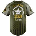 Limited Edition St. Louis Cardinals U.S. Army 250Th Anniversary Jersey