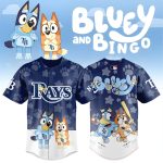 Bluey & Bingo Tampa Bay Rays Jersey – Fun Kids' Baseball Shirt For Fans!