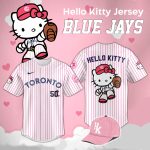 Hello Kitty Toronto Blue Jays Baseball Jersey - Limited Edition Fan Gear