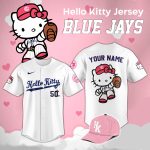 Custom Hello Kitty Blue Jays Jersey - Perfect Gift For Fans!