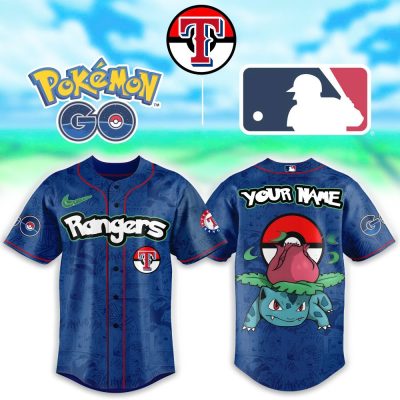 Custom Pokémon Rangers Jersey - Personalize Your Mlb Style With Pokémon Go Design!