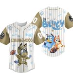 Custom Collingwood Bluey Kids' Jersey – Personalized Number, Fun Cartoon Design