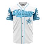 Customizable Quincy Baseball Jersey - Stylish White & Blue Design - Perfect For Sports Fans!