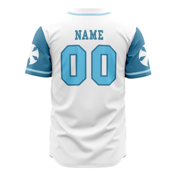 Customizable Quincy Baseball Jersey - Stylish White & Blue Design - Perfect For Sports Fans!