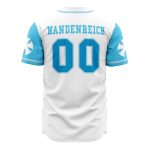 Stylish Quincy Baseball Jersey - White & Blue , Perfect Gift For Anime Fans