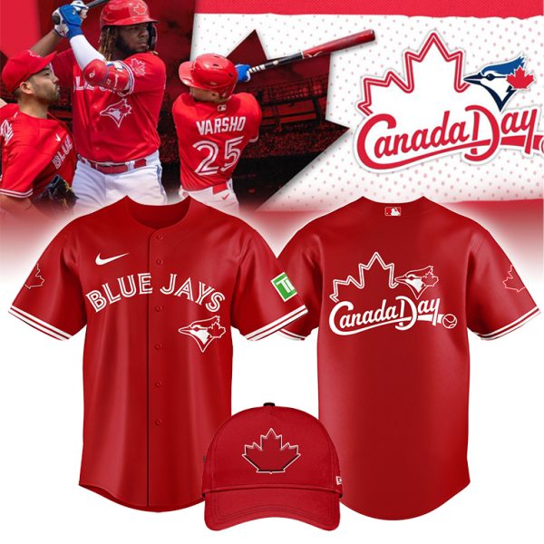 Celebrate Canada Day In Style: Blue Jays Red Jersey – Limited Edition!