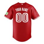 Custom Red Blue Jays Jersey & Hat Set - Celebrate Canada Day In Style!