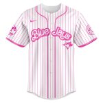 Limited Edition Barbie X Blue Jays Pink Jersey – Celebrate In Style!