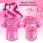 Limited Edition Pink Blue Jays Jersey - Support Breast Cancer Awareness Month