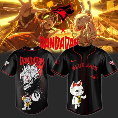 Dandadan X Blue Jays Anime Jersey – Limited Edition Graphic Tee