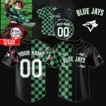 Custom Anime-Inspired Blue Jays Baseball Jersey – Personalize Name & Number!