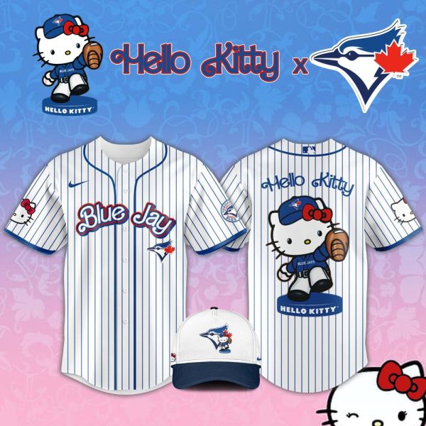 Hello Kitty X Blue Jay Baseball Jersey - Limited Edition