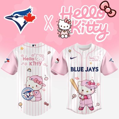 Limited Edition Hello Kitty X Blue Jays Jersey – Cute & Stylish Fan Gear!