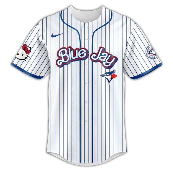 Hello Kitty X Blue Jay Baseball Jersey - Limited Edition