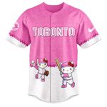 Hello Kitty X Mlb Toronto Blue Jays Pink Jersey – Cute Baseball Fan Gear!