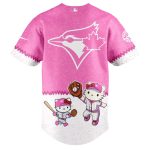 Hello Kitty X Mlb Toronto Blue Jays Pink Jersey – Cute Baseball Fan Gear!