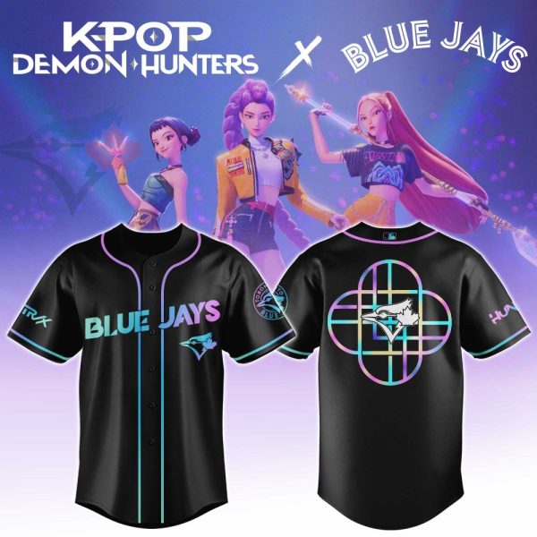 K-Pop Demon Hunters X Blue Jays Limited Edition Jersey - Trendy & Exclusive!
