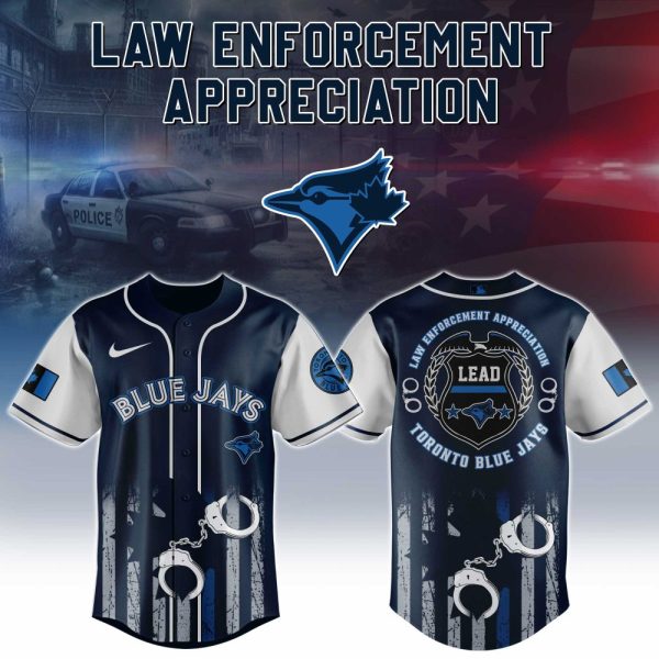 Blue Jays Law Enforcement Appreciation Jersey – Honor Heroes In Style