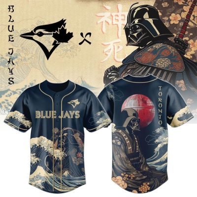 Limited Edition Blue Jays Samurai Jersey - Unique Art Design Baseball Shirt