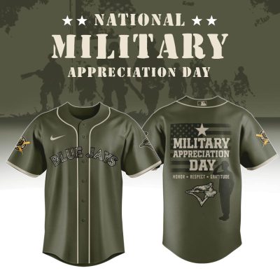 Blue Jays Military Appreciation Day Jersey - Honor & Respect Edition - Limited Stock!