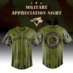 Limited Edition Blue Jays Military Appreciation Jersey - Honor & Support In Style!