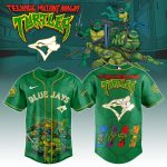Tmnt X Blue Jays Limited Edition Baseball Jersey – Bold Green Fan Gear